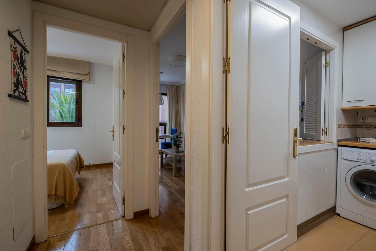 Apartamento Wanda Ifema Con Parking Y Piscina Madrid Kültér fotó